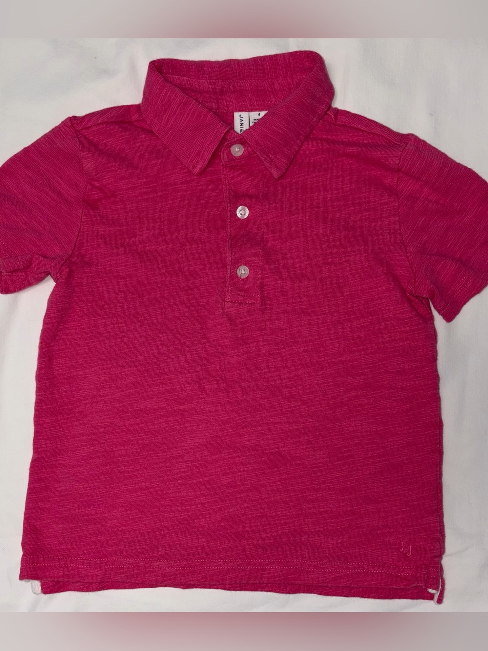 Janie and Jack boys polo sz 4 EUC smoke free home